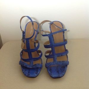 Calvin Klein Valene Strappy Platform Heels